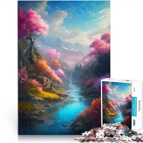 1000 Teenager-Teile-Puzzle Ruhiger Fluss Helfen Sie dem Gehirn, süchtig machende Spielzeuge zu trainieren, um Geduld zu entwickeln Heimdekoration Spielzeug 26x38cm 1000 Teenager-Teile-Puzzle Ruhiger Fluss Helfen Sie dem Gehirn, süchtig machende Spielzeuge zu trainieren, um Geduld zu entwickeln Heimdekoration Spielzeug 26x38cm von BKDNNUJR