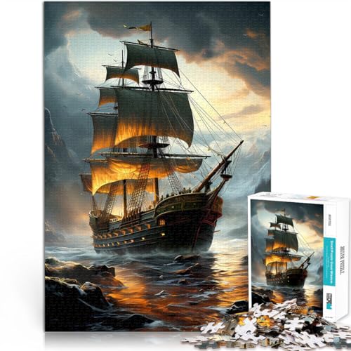 1000 Teenager-Teile-Puzzle Seekreuzfahrt Gehirnintelligenz-Herausforderung süchtig machendes Spielzeug Wohnkunstdekor 50x70cm 1000 Teenager-Teile-Puzzle Seekreuzfahrt Gehirnintelligenz-Herausforderung süchtig machendes Spielzeug Wohnkunstdekor 50x70cm von BKDNNUJR