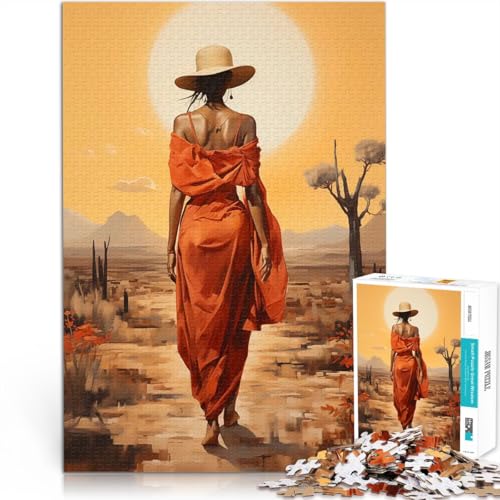 1000-Teile-Puzzle für Erwachsene Afrikanische Modekunst Lernspielzeug für die ganze Familie Geburtstagsgeschenk, Geschenke, Wandkunst 26x38cm 1000-Teile-Puzzle für Erwachsene Afrikanische Modekunst Lernspielzeug für die ganze Familie Geburtstagsgeschenk, Geschenke, Wandkunst 26x38cm von BKDNNUJR