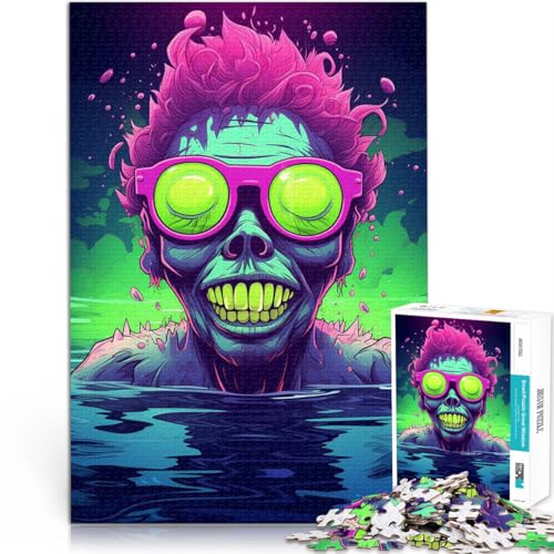 1000-Teile-Puzzle für Erwachsene Auffälliges Monster Stressabbau Schwierige Herausforderung Tolle Geschenke und Spielzeuge 26x38cm 1000-Teile-Puzzle für Erwachsene Auffälliges Monster Stressabbau Schwierige Herausforderung Tolle Geschenke und Spielzeuge 26x38cm von BKDNNUJR