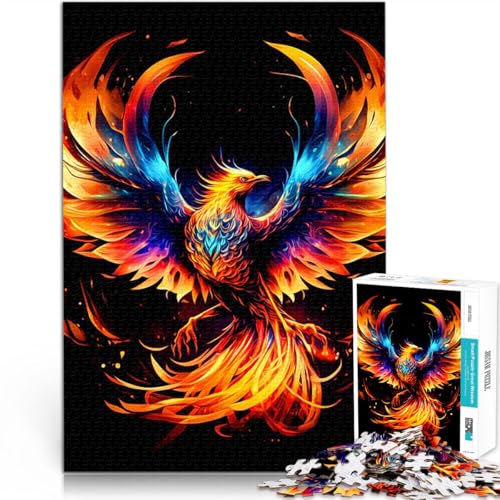 1000-Teile-Puzzle für Erwachsene Bunter Phönix Helfen Sie dem Gehirn, süchtig machende Spielzeuge zu trainieren, um Geduld zu entwickeln Heimdekoration Spielzeug 26x38cm 1000-Teile-Puzzle für Erwachsene Bunter Phönix Helfen Sie dem Gehirn, süchtig machende Spielzeuge zu trainieren, um Geduld zu entwickeln Heimdekoration Spielzeug 26x38cm von BKDNNUJR