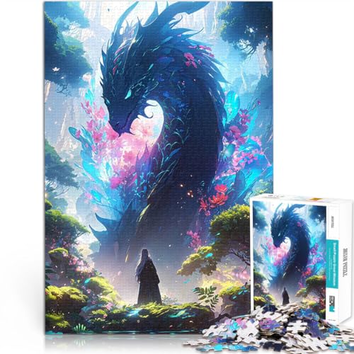 1000-Teile-Puzzle für Erwachsene Drachenblüte Gehirnintelligenz-Herausforderung süchtig machendes Spielzeug Heimdekoration Spielzeug 26x38cm 1000-Teile-Puzzle für Erwachsene Drachenblüte Gehirnintelligenz-Herausforderung süchtig machendes Spielzeug Heimdekoration Spielzeug 26x38cm von BKDNNUJR