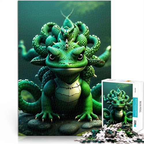 1000-Teile-Puzzle für Erwachsene Eine süße Hydra Spielzeug Lernspiele Stressabbau Wanddekoration Einzigartige Geburtstags 50x70cm von BKDNNUJR