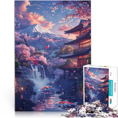 1000-Teile-Puzzle für Erwachsene Japanische Anime-Ästhetik Lernspiel-Herausforderungsspielzeug einzigartiges Herausforderungsspiel 26x38cm 1000-Teile-Puzzle für Erwachsene Japanische Anime-Ästhetik Lernspiel-Herausforderungsspielzeug einzigartiges Herausforderungsspiel 26x38cm von BKDNNUJR