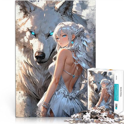 1000-Teile-Puzzle für Erwachsene Mondscheingefährten Lernspielzeug für die ganze Familie Geeignet für die Schreibtischdekoration 50x70cm von BKDNNUJR