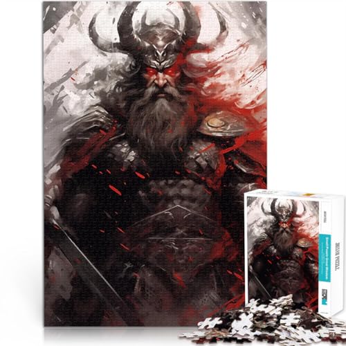 1000-Teile-Puzzle für Erwachsene Nordische Mythologie Lernspiel-Herausforderungsspielzeug Tolle Geschenke und Spielzeuge 50x70cm 1000-Teile-Puzzle für Erwachsene Nordische Mythologie Lernspiel-Herausforderungsspielzeug Tolle Geschenke und Spielzeuge 50x70cm von BKDNNUJR