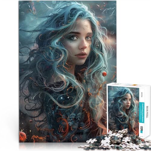 1000-Teile-Puzzle für Teenager Anime Graue Haare Frauen Lernspiel-Herausforderungsspielzeug Geburtstagsgeschenk, Geschenke, Wandkunst 50x70cm 1000-Teile-Puzzle für Teenager Anime Graue Haare Frauen Lernspiel-Herausforderungsspielzeug Geburtstagsgeschenk, Geschenke, Wandkunst 50x70cm von BKDNNUJR