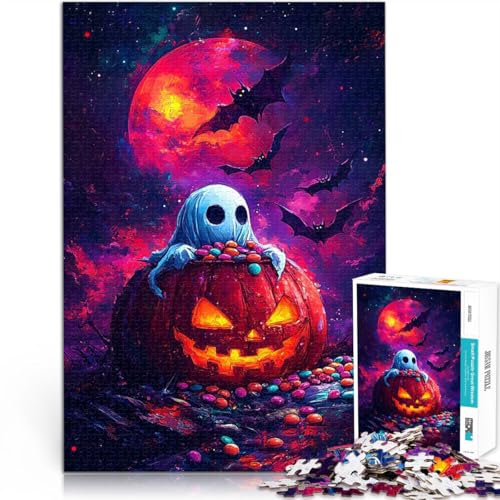 1000-Teile-Puzzle für Teenager Geist im Kürbis Gehirnintelligenz-Herausforderung süchtig machendes Spielzeug Heimdekoration Spielzeug 26x38cm 1000-Teile-Puzzle für Teenager Geist im Kürbis Gehirnintelligenz-Herausforderung süchtig machendes Spielzeug Heimdekoration Spielzeug 26x38cm von BKDNNUJR