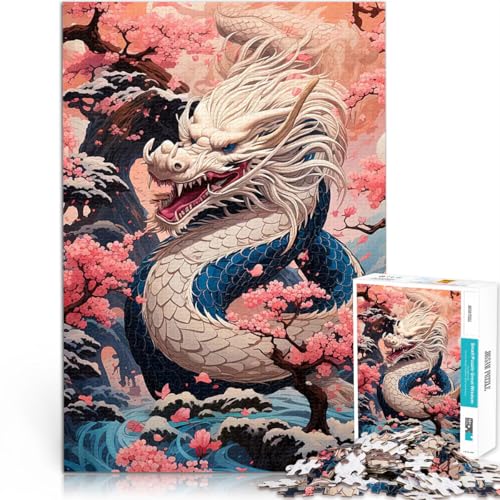 1000-Teile-Puzzle für Teenager Kirschblütendrache Geschenke zum Suchbegriff: Herausfordernde Spiele Lustiges Geschenk 50x70cm 1000-Teile-Puzzle für Teenager Kirschblütendrache Geschenke zum Suchbegriff: Herausfordernde Spiele Lustiges Geschenk 50x70cm von BKDNNUJR