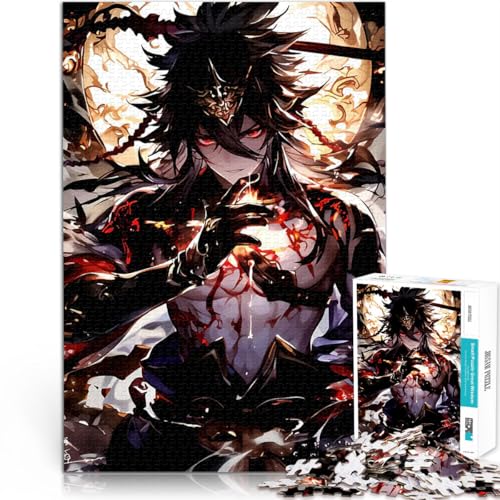 1000-Teile-Puzzle für Teenager Männlicher Anime-Charakter mit roten Augen Herausforderndes Spiel Tolles Geschenk für Spiele 26x38cm 1000-Teile-Puzzle für Teenager Männlicher Anime-Charakter mit roten Augen Herausforderndes Spiel Tolles Geschenk für Spiele 26x38cm von BKDNNUJR