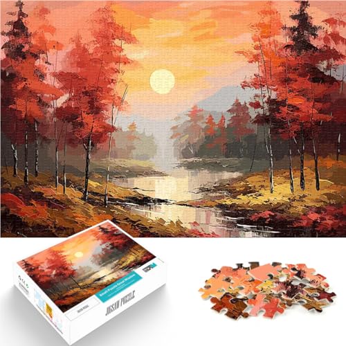 1000-Teile-Puzzle für Teenager Naturlandschaftskunst Pädagogisches Spielzeug zum Stressabbau mit passendem Poster und Quizblatt 26x38cm 1000-Teile-Puzzle für Teenager Naturlandschaftskunst Pädagogisches Spielzeug zum Stressabbau mit passendem Poster und Quizblatt 26x38cm von BKDNNUJR