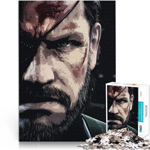 1000-Teile-Puzzle für Teenager Soldaten Gehirnintelligenz-Herausforderung süchtig machendes Spielzeug Für Paare geeignet 26x38cm von BKDNNUJR