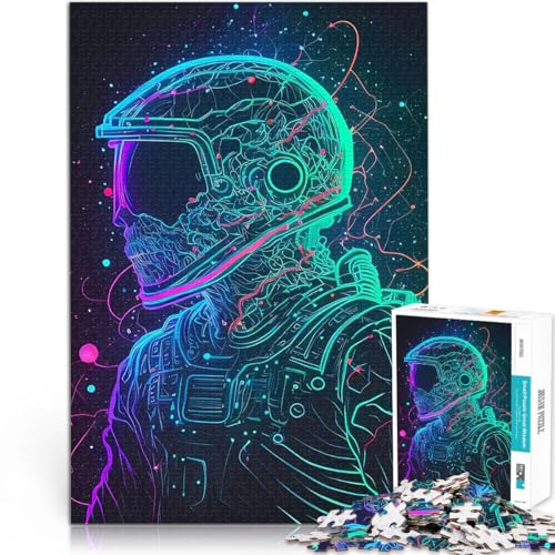 1000-Teile-Puzzle für Teenager Weltraumgalaxie Helfen Sie dem Gehirn, süchtig machende Spielzeuge zu trainieren, um Geduld zu entwickeln Lustiges Geschenk 26x38cm von BKDNNUJR