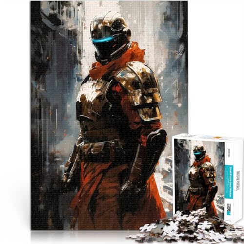1000-Teile-Puzzle für Teenager Weltraumsoldat Familienspiel zum Stressabbau, schwierige Herausforderung Tolles Geschenk für Spiele 50x70cm von BKDNNUJR