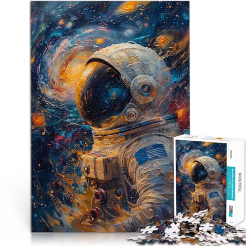 1000-teilige Puzzles für Erwachsene Astronaut im Weltraum Anspruchsvolles Spiel und Familienspaß Geburtstagsgeschenk, Geschenke 50x70cm 1000-teilige Puzzles für Erwachsene Astronaut im Weltraum Anspruchsvolles Spiel und Familienspaß Geburtstagsgeschenk, Geschenke 50x70cm von BKDNNUJR