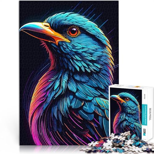 1000-teilige Puzzles für Erwachsene EIN Vogel mit halbem Gesicht Denkspiel Lustige Aktivitäten für zu Hause, Geburtstagsgeschenk, Reisegeschenk, 50x70cm 1000-teilige Puzzles für Erwachsene EIN Vogel mit halbem Gesicht Denkspiel Lustige Aktivitäten für zu Hause, Geburtstagsgeschenk, Reisegeschenk, 50x70cm von BKDNNUJR