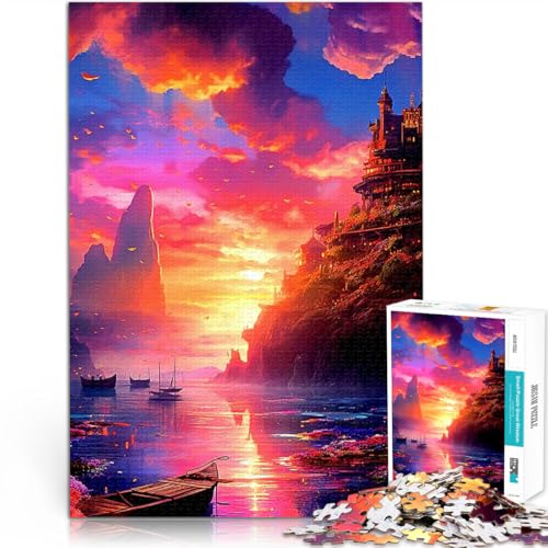 1000-teilige Puzzles für Erwachsene Fantasielandschaft Spielzeug für die ganze Familie denn eignet ganze Familie 26x38cm 1000-teilige Puzzles für Erwachsene Fantasielandschaft Spielzeug für die ganze Familie denn eignet ganze Familie 26x38cm von BKDNNUJR