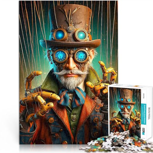 1000-teilige Puzzles für Erwachsene Puppenspieler-Maskenball für Lernspiel-Herausforderungsspielzeug Wohnkunstdekor 26x38cm von BKDNNUJR
