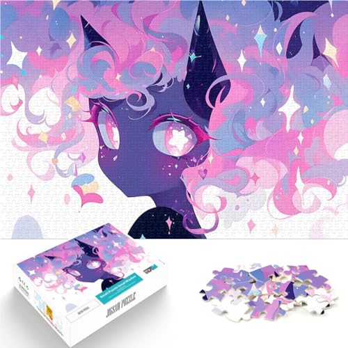 1000-teilige Puzzles für Erwachsene Süßes Anime Yokai Mädchen mit Lernspielzeug Wanddekoration Einzigartige Geburtstags 26x38cm 1000-teilige Puzzles für Erwachsene Süßes Anime Yokai Mädchen mit Lernspielzeug Wanddekoration Einzigartige Geburtstags 26x38cm von BKDNNUJR