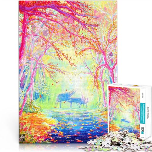 1000-teilige Puzzles für Erwachsene Verloren im Wald Lernspiel-Herausforderungsspielzeug Einzigartige Wohndekoration und Geschenke 26x38cm 1000-teilige Puzzles für Erwachsene Verloren im Wald Lernspiel-Herausforderungsspielzeug Einzigartige Wohndekoration und Geschenke 26x38cm von BKDNNUJR