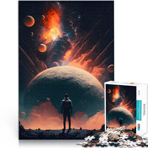 1000-teilige Puzzles für Erwachsene Vision aus der Zukunft Spielspielzeug Lernspiel für Geburtstag, Weihnachten 50x70cm 1000-teilige Puzzles für Erwachsene Vision aus der Zukunft Spielspielzeug Lernspiel für Geburtstag, Weihnachten 50x70cm von BKDNNUJR