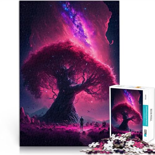1000-teilige Puzzles für Teenager Aurora-Baum Gehirnintelligenz-Herausforderung süchtig machendes Spielzeug Heimdekoration 26x38cm 1000-teilige Puzzles für Teenager Aurora-Baum Gehirnintelligenz-Herausforderung süchtig machendes Spielzeug Heimdekoration 26x38cm von BKDNNUJR