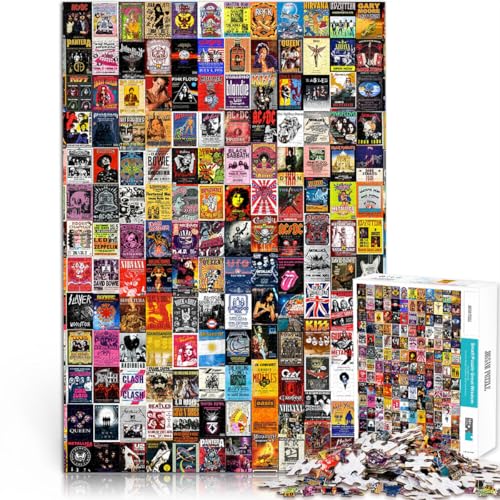 1000-teilige Puzzles für Teenager Retro-Kunstplakat Pädagogisches Spielzeug zum Stressabbau Tolle Geschenke und Spielzeuge 50x70cm 1000-teilige Puzzles für Teenager Retro-Kunstplakat Pädagogisches Spielzeug zum Stressabbau Tolle Geschenke und Spielzeuge 50x70cm von BKDNNUJR