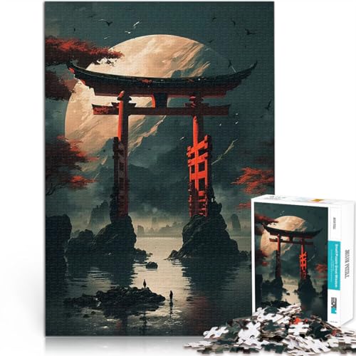 1000-teilige Puzzles für Teenager Torii-Tor und Planet Lernspielzeug für die ganze Familie Künstlersammlung, Bildende Kunst 26x38cm 1000-teilige Puzzles für Teenager Torii-Tor und Planet Lernspielzeug für die ganze Familie Künstlersammlung, Bildende Kunst 26x38cm von BKDNNUJR