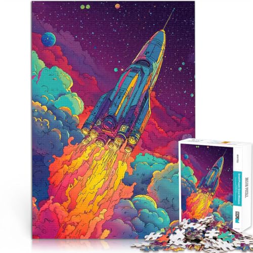 1000-teilige Puzzles für Teenager Vanguard Nova Flottenprogramm Denkspiel Lustige Aktivitäten für zu Hause, Geburtstagsgeschenk, Reisegeschenk, 26x38cm von BKDNNUJR