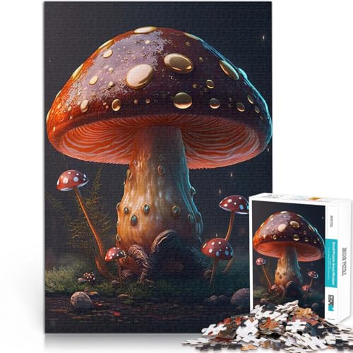 1000-teilige Puzzles für Teenager Zauberpilze Helfen Sie dem Gehirn, süchtig machende Spielzeuge zu trainieren, um Geduld zu entwickeln Lustiges Geschenk 50x70cm 1000-teilige Puzzles für Teenager Zauberpilze Helfen Sie dem Gehirn, süchtig machende Spielzeuge zu trainieren, um Geduld zu entwickeln Lustiges Geschenk 50x70cm von BKDNNUJR
