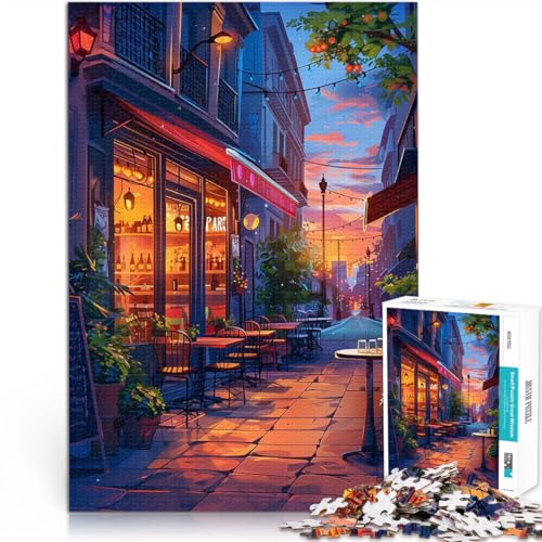 1000-teiliges Puzzle für Erwachsene Anime mit Charme am frühen Abend Denkspiel Lustige Aktivitäten für zu Hause, Geburtstagsgeschenk, Reisegeschenk, 50x70cm 1000-teiliges Puzzle für Erwachsene Anime mit Charme am frühen Abend Denkspiel Lustige Aktivitäten für zu Hause, Geburtstagsgeschenk, Reisegeschenk, 50x70cm von BKDNNUJR