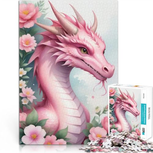 1000-teiliges Puzzle für Erwachsene Aquarell süßer Drache Geschenke zum Suchbegriff: Herausfordernde Spiele Wichtelgeschenke 50x70cm 1000-teiliges Puzzle für Erwachsene Aquarell süßer Drache Geschenke zum Suchbegriff: Herausfordernde Spiele Wichtelgeschenke 50x70cm von BKDNNUJR