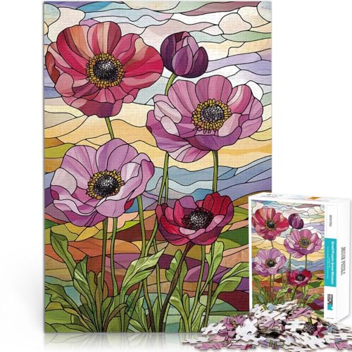1000-teiliges Puzzle für Erwachsene Buntglasblumen Pädagogisches Spielzeug zum Stressabbau Wunschliste mit dem Weihnachtsmann 50x70cm 1000-teiliges Puzzle für Erwachsene Buntglasblumen Pädagogisches Spielzeug zum Stressabbau Wunschliste mit dem Weihnachtsmann 50x70cm von BKDNNUJR