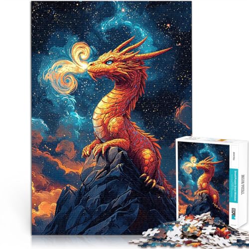 1000-teiliges Puzzle für Erwachsene Drache im Kosmos Anspruchsvolles Spiel und Familienspaß Lernspiel für Geburtstag, Weihnachten 50x70cm 1000-teiliges Puzzle für Erwachsene Drache im Kosmos Anspruchsvolles Spiel und Familienspaß Lernspiel für Geburtstag, Weihnachten 50x70cm von BKDNNUJR
