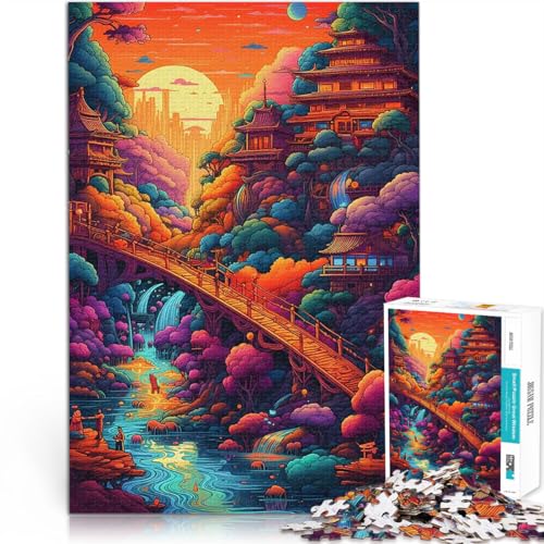 1000-teiliges Puzzle für Erwachsene Fantasielandschaft 4 Geschenke zum Suchbegriff: Herausfordernde Spiele Geschenk zum Geburtstag 26x38cm 1000-teiliges Puzzle für Erwachsene Fantasielandschaft 4 Geschenke zum Suchbegriff: Herausfordernde Spiele Geschenk zum Geburtstag 26x38cm von BKDNNUJR