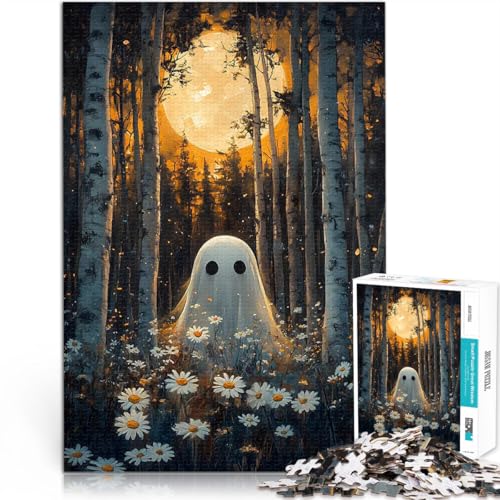 1000-teiliges Puzzle für Erwachsene Geist im Wald lustige Spiele für die ganze Familie Wanddekoration Einzigartige Geburtstags 26x38cm von BKDNNUJR