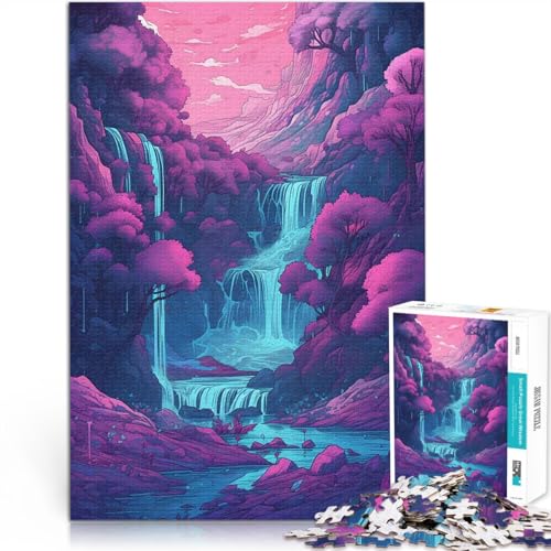 1000-teiliges Puzzle für Erwachsene Japanische Landschafts-Neonkunst Quizspiel Jedes Stück ist einzigartig – Anspruchsvolles Familienspiel 26x38cm 1000-teiliges Puzzle für Erwachsene Japanische Landschafts-Neonkunst Quizspiel Jedes Stück ist einzigartig – Anspruchsvolles Familienspiel 26x38cm von BKDNNUJR