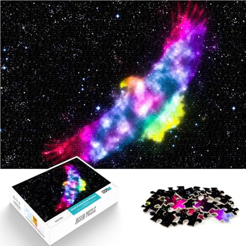 1000-teiliges Puzzle für Erwachsene Kosmischer Adler Dekomprimierendes intellektuelles Lernspielzeug Heimdekoration Spielzeug 50x70cm 1000-teiliges Puzzle für Erwachsene Kosmischer Adler Dekomprimierendes intellektuelles Lernspielzeug Heimdekoration Spielzeug 50x70cm von BKDNNUJR