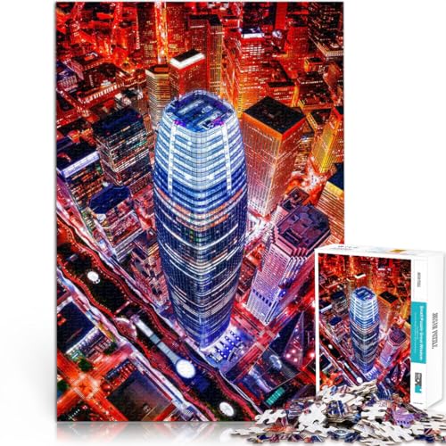 1000-teiliges Puzzle für Erwachsene San Francisco Fremont STR Spielzeug-Intellektuelles Spiel Tolle Geschenke und Spielzeuge 26x38cm 1000-teiliges Puzzle für Erwachsene San Francisco Fremont STR Spielzeug-Intellektuelles Spiel Tolle Geschenke und Spielzeuge 26x38cm von BKDNNUJR