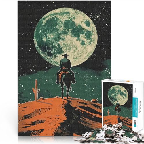 1000-teiliges Puzzle für Erwachsene Space Cowboy auf dem Mars Spielzeug Lernspiele Stressabbau Künstlersammlung, Bildende Kunst 38x52cm 1000-teiliges Puzzle für Erwachsene Space Cowboy auf dem Mars Spielzeug Lernspiele Stressabbau Künstlersammlung, Bildende Kunst 38x52cm von BKDNNUJR