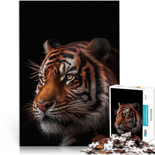 1000-teiliges Puzzle für Erwachsene Tigergesicht Spielzeug Lernspiele Stressabbau Wanddekoration Einzigartige Geburtstags 50x70cm 1000-teiliges Puzzle für Erwachsene Tigergesicht Spielzeug Lernspiele Stressabbau Wanddekoration Einzigartige Geburtstags 50x70cm von BKDNNUJR