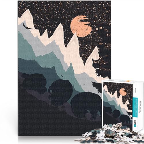 1000-teiliges Puzzle für Erwachsene Wilde Abfahrt für Lernspiel-Herausforderungsspielzeug Lernspiel für Geburtstag, Weihnachten 50x70cm 1000-teiliges Puzzle für Erwachsene Wilde Abfahrt für Lernspiel-Herausforderungsspielzeug Lernspiel für Geburtstag, Weihnachten 50x70cm von BKDNNUJR