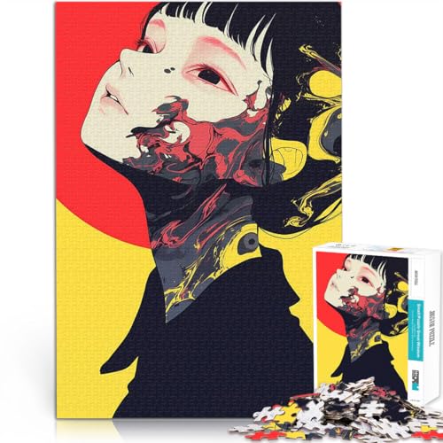 1000-teiliges Puzzle für Teenager Anime-Mädchen mit abstraktem Design Quizspiel Jedes Stück ist einzigartig – Anspruchsvolles Familienspiel 26x38cm 1000-teiliges Puzzle für Teenager Anime-Mädchen mit abstraktem Design Quizspiel Jedes Stück ist einzigartig – Anspruchsvolles Familienspiel 26x38cm von BKDNNUJR