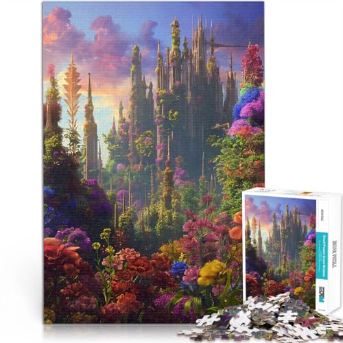 1000-teiliges Puzzle für Teenager Blumenstadt Bloomia Anspruchsvolles Spiel und Familienspaß Lernspiel für Geburtstag, Weihnachten 26x38cm 1000-teiliges Puzzle für Teenager Blumenstadt Bloomia Anspruchsvolles Spiel und Familienspaß Lernspiel für Geburtstag, Weihnachten 26x38cm von BKDNNUJR