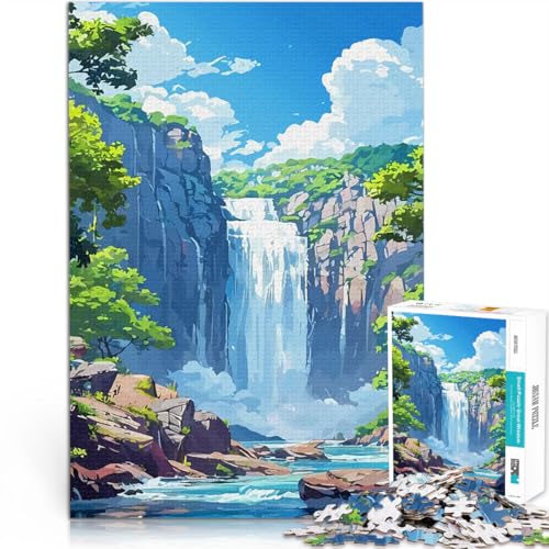 1000-teiliges Puzzle für Teenager Chaotisch und doch friedlich Geschenke zum Suchbegriff: Herausfordernde Spiele Wichtelgeschenke 26x38cm von BKDNNUJR