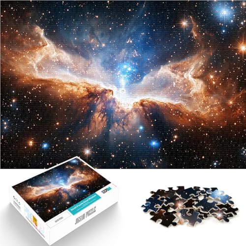 1000-teiliges Puzzle für Teenager Kosmischer Nebel Pädagogisches Spielzeug zum Stressabbau Tolle Geschenke und Spielzeuge 50x70cm 1000-teiliges Puzzle für Teenager Kosmischer Nebel Pädagogisches Spielzeug zum Stressabbau Tolle Geschenke und Spielzeuge 50x70cm von BKDNNUJR
