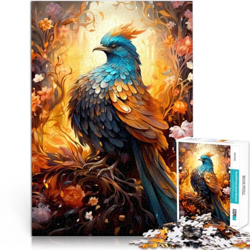 1000-teiliges Puzzle für Teenager Kunst Vogel Gehirnintelligenz-Herausforderung süchtig machendes Spielzeug Heimdekoration Spielzeug 50x70cm 1000-teiliges Puzzle für Teenager Kunst Vogel Gehirnintelligenz-Herausforderung süchtig machendes Spielzeug Heimdekoration Spielzeug 50x70cm von BKDNNUJR