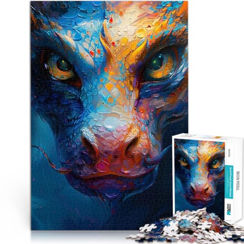 1000-teiliges Puzzle für Teenager Ölgemälde-Porträt Anspruchsvoll, Aber lustig und humorvoll Die Liebe zwischen Paaren stärken 50x70cm von BKDNNUJR