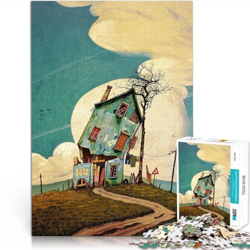 1000-teiliges Puzzle für Teenager Zerbrochenes Haus Geschenke zum Suchbegriff: Herausfordernde Spiele Kunstwerk Geschenk 26x38cm 1000-teiliges Puzzle für Teenager Zerbrochenes Haus Geschenke zum Suchbegriff: Herausfordernde Spiele Kunstwerk Geschenk 26x38cm von BKDNNUJR