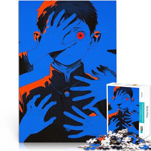 1000-teiliges Teenager-Puzzle Abnormaler Kern Familienspiel zum Stressabbau, schwierige Herausforderung Heimdekoration Spielzeug 26x38cm von BKDNNUJR